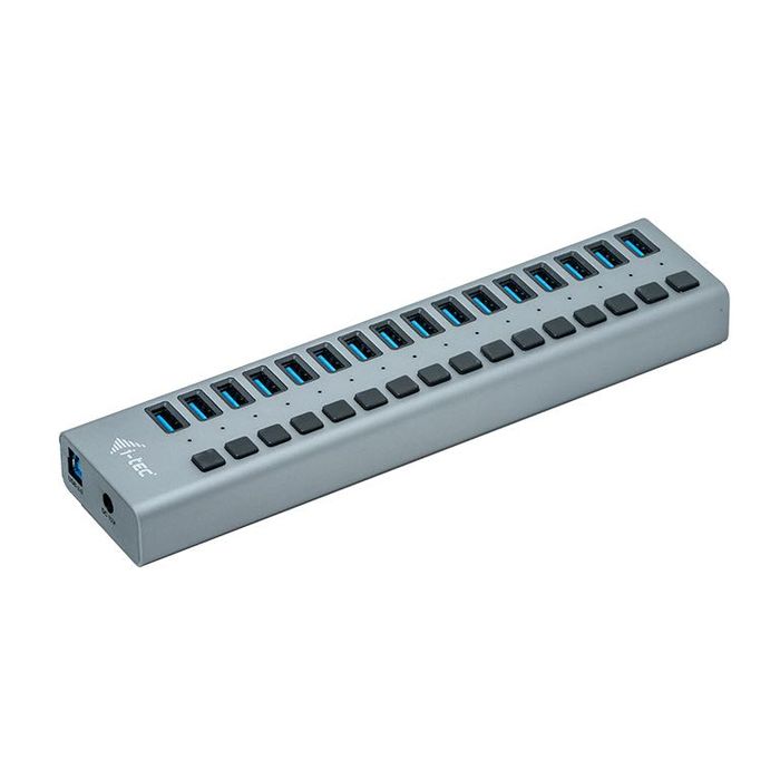 USB-A Charging HUB 16port + Power Adapter 90 W