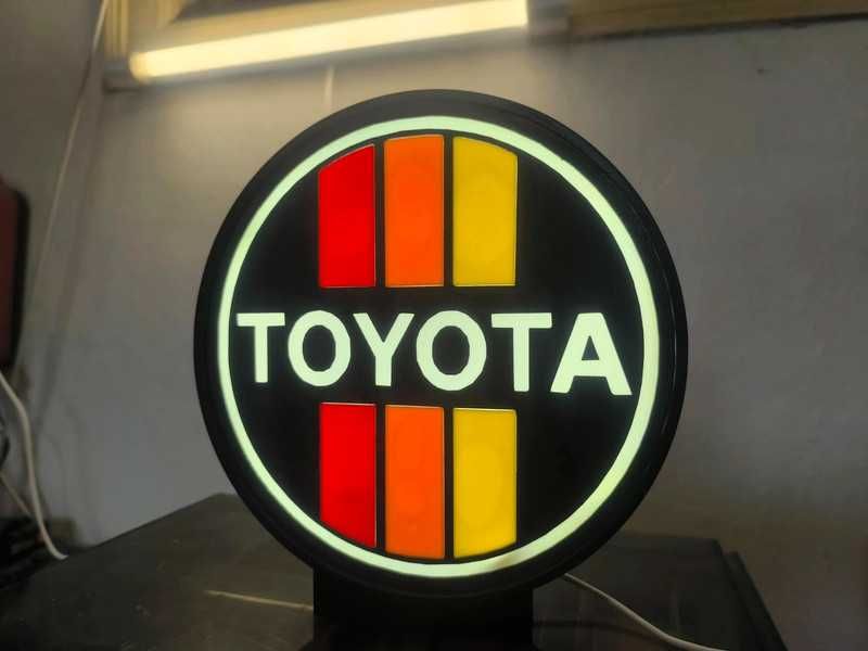 Lightbox Luminaria decorativa Toyota 80s