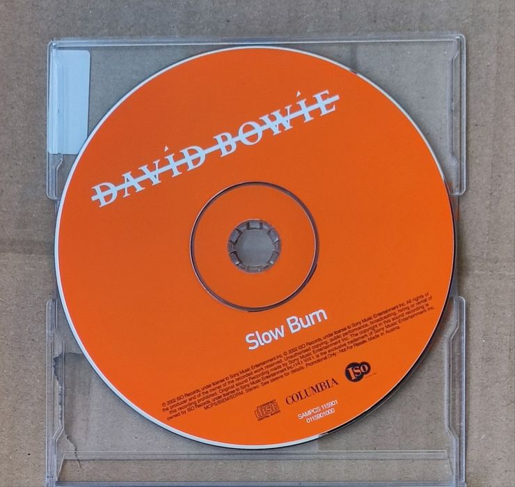 David Bowie Slow Burn płyta CD singiel promujący
