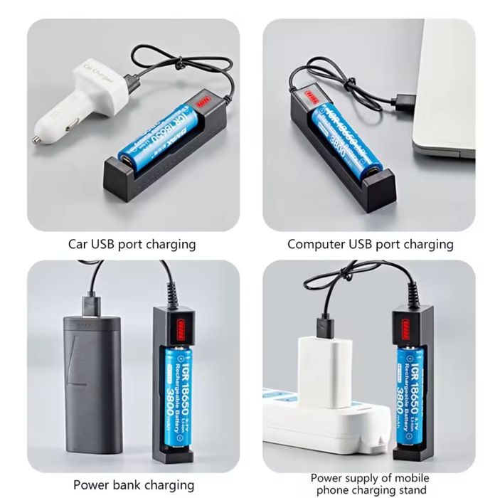Ładowarka Li-ion Multi charge 18650++