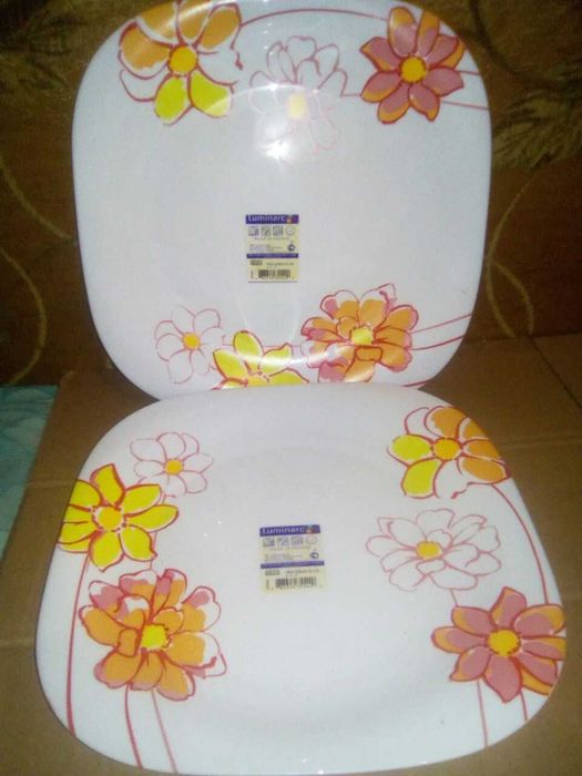Luminarc тарелки, пиалы, чашки, стаканы