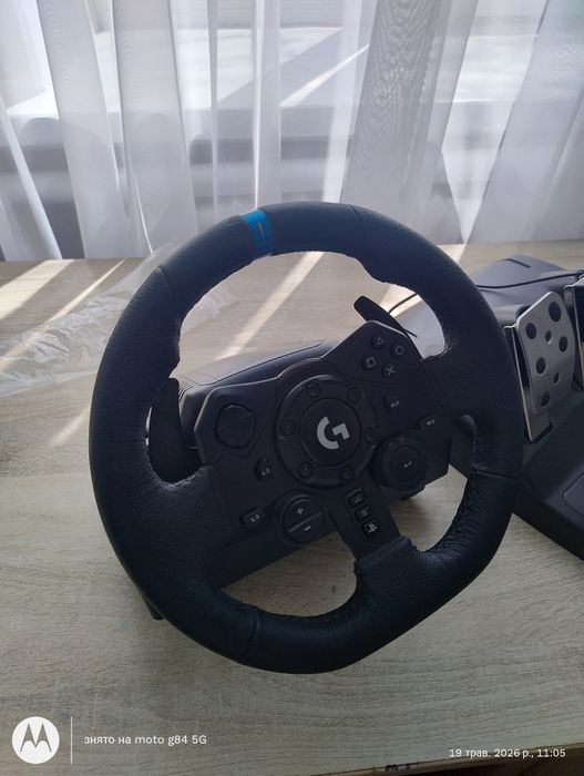 Руль Logitech g923 з гарантією ps4/ps5/pc