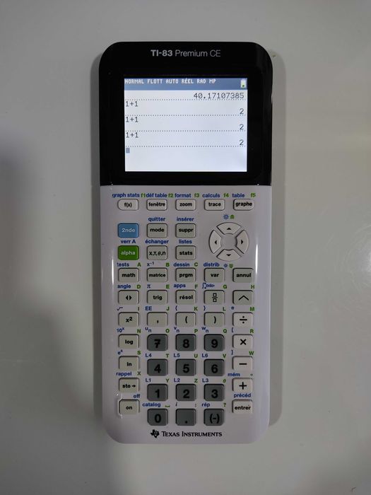Calculadora Gráfica TI-83 Premium CE