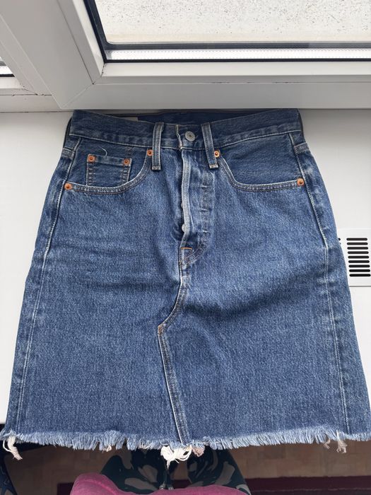Джинсова спідниця levis