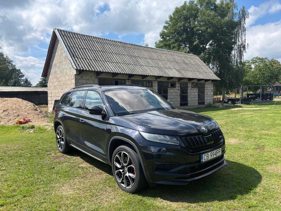 Skoda Kodiaq RS 2.0 BiTDI 240 KM | DSG | 4x4 | 7-osobowa |Panoramiczny dach