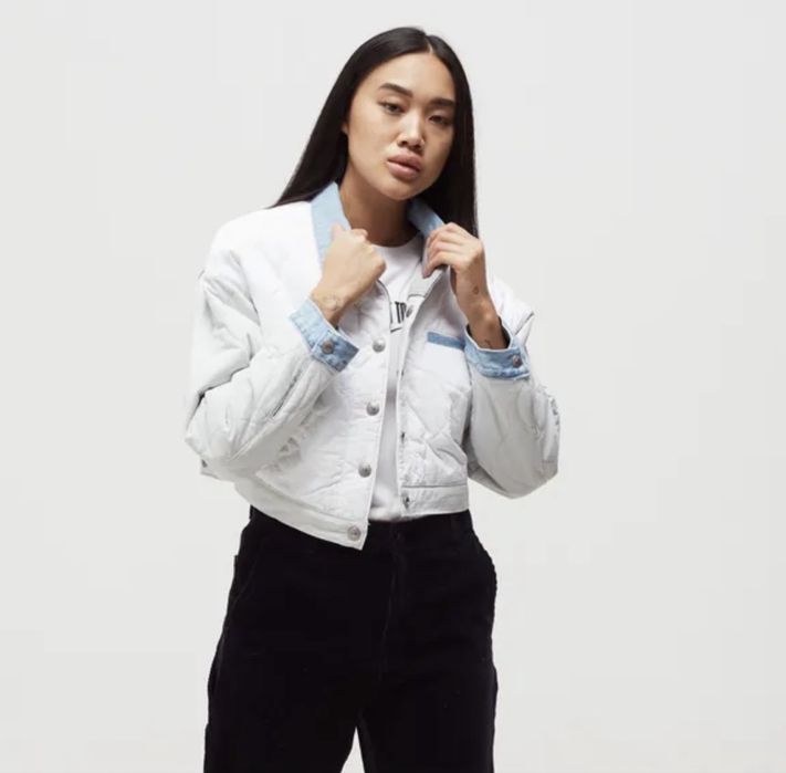 Джинсова куртка двостороння  Levis & New Balance Truker Jacket