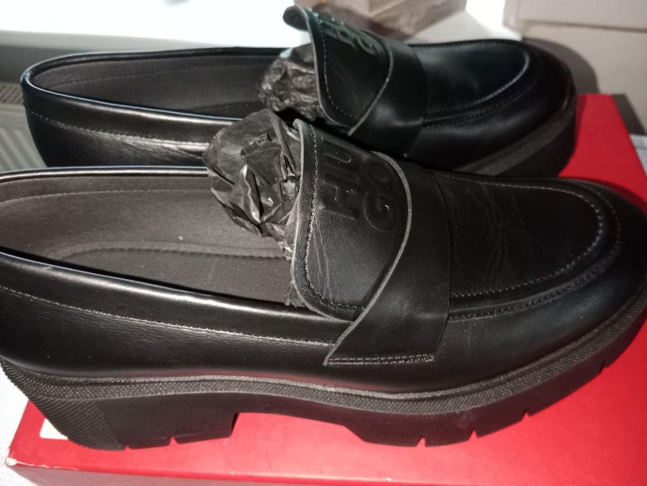 Mokasyny damskie Hugo Boss