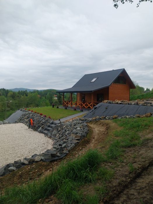 LEŚNA CHATKA domek całoroczny do wynajęcia ferie zimowe