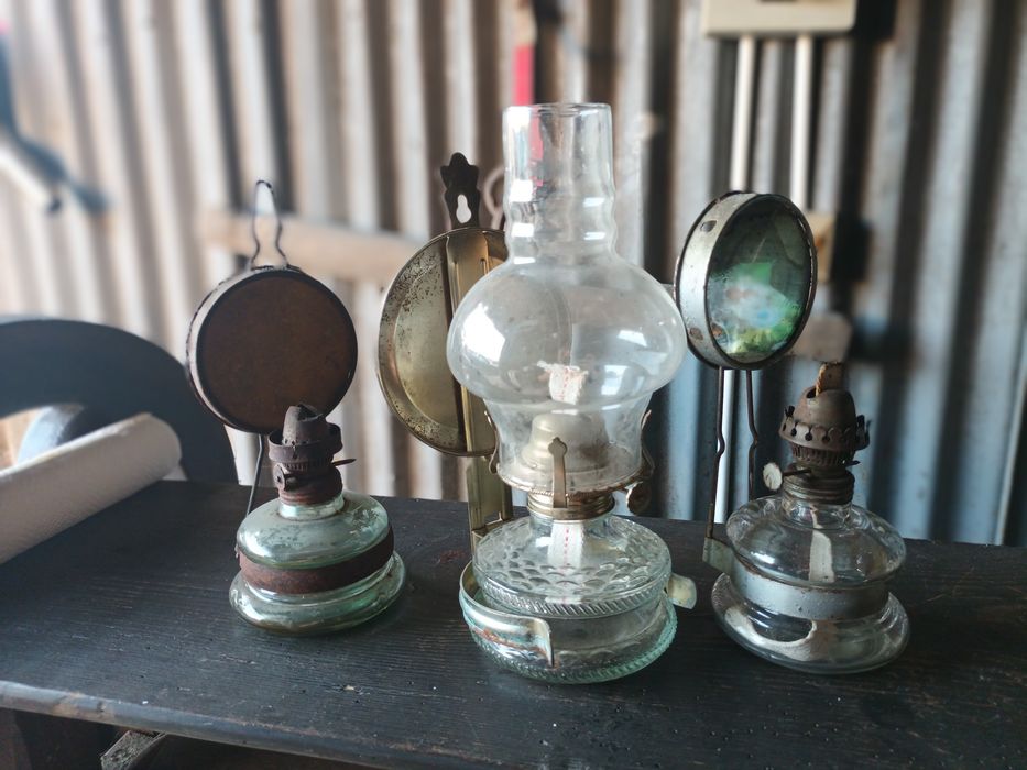 Stare lampy naftowe