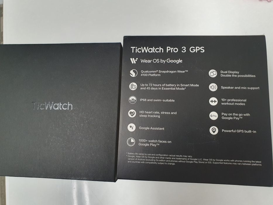 Vendo smartwatch TicWatch Pro 3 GPS como novo