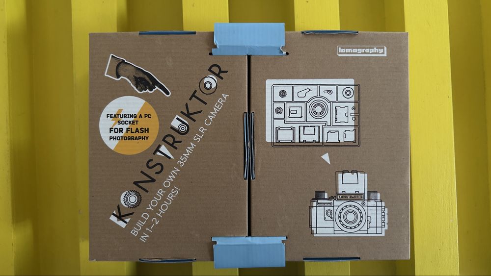 Lomo Konstruktor F – Câmara SLR 35mm DIY - caixa selada