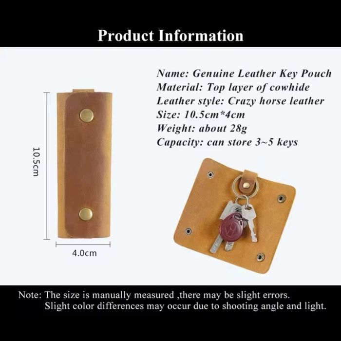 Ключниця зі шкіри Crazy Horse