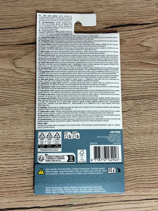 Szkło hartowane ochronne do telefonu iPhone 16 Pro Max Lab31