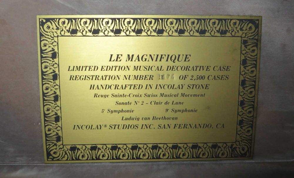 Caixa Guarda Joias com musica