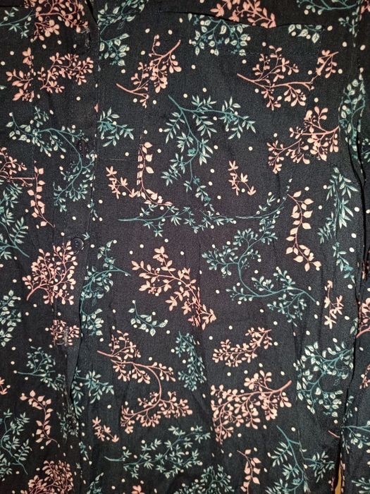 Koszula damska house w kwiatki