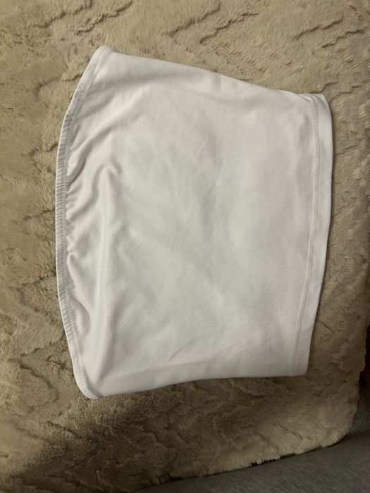 top branco cuto novo