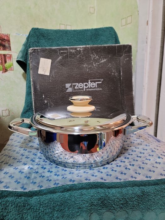 сотейник цептер кастрюля 4л zepter посуда цептор сковорода