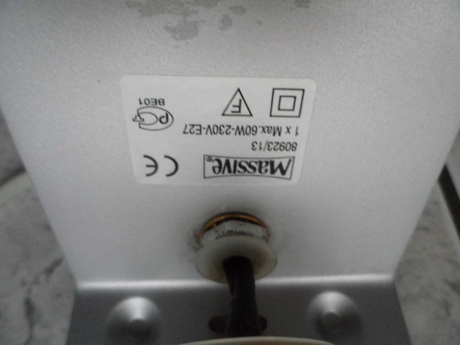 lampa kinkiet ścienny Philips Massive szkło oszronione futurystyczny m