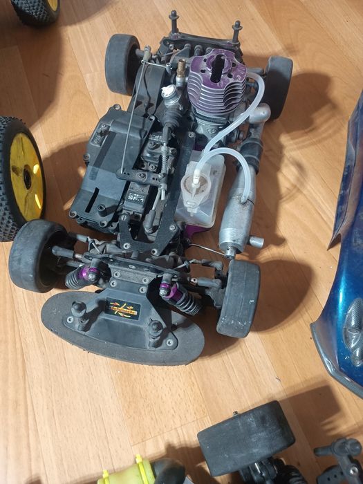Zestaw RC Nitro spalinowe, kyosho, hpi