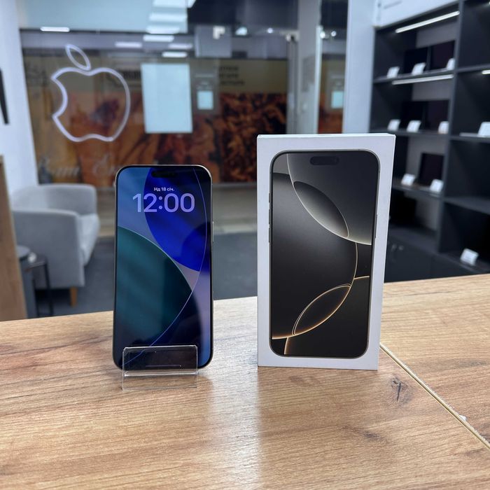 Iphone 16 ProMax 256gb Natural Titanium . фізична сімка