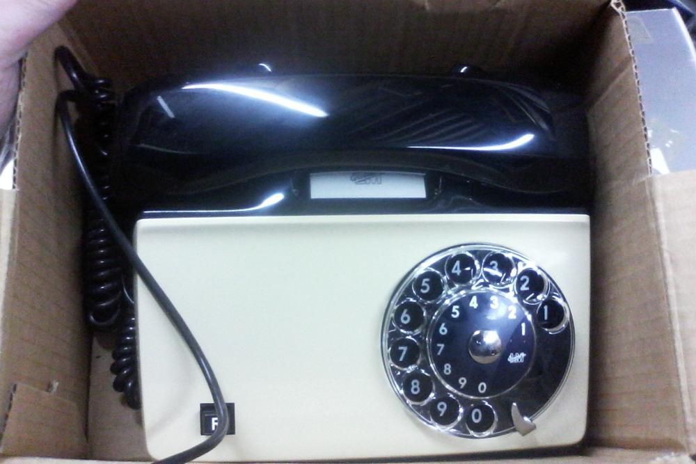 Telefone vintage 1980