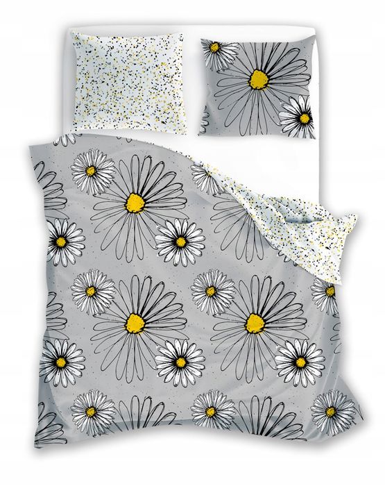 Pościel 200x220 Kwiaty Stokrotka Kwiat Bawełniana