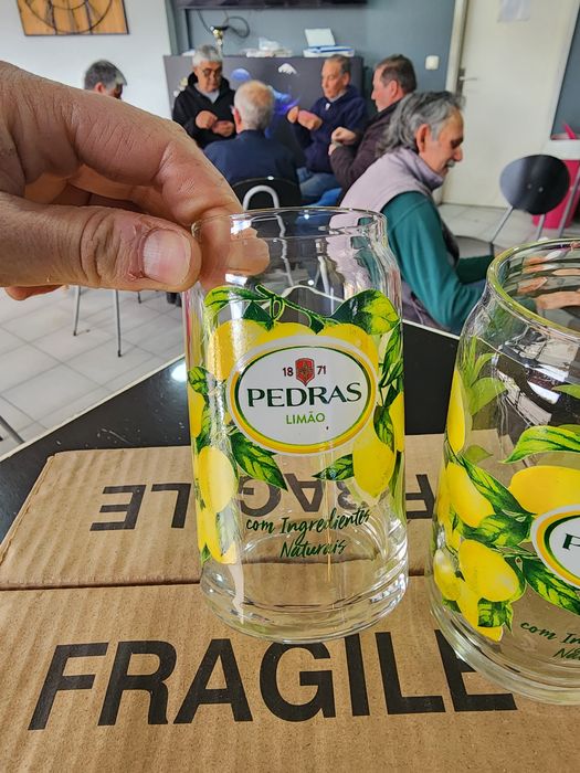 Copos Pedras Limão – Caixa com 6 Copos