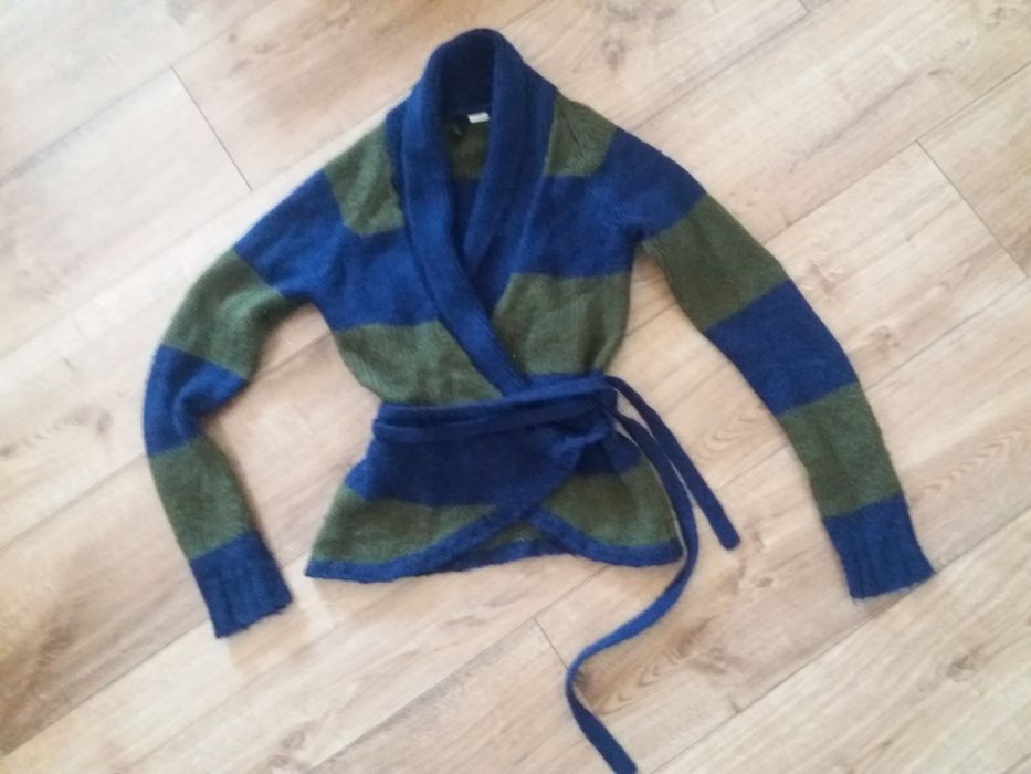 sweter w paski rozm. 36 XS-S