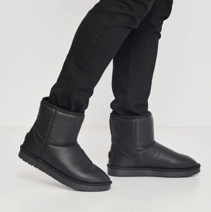 36-44 р шкіряні чоловічі угги сапоги дутики чоботи зимові мужские угги