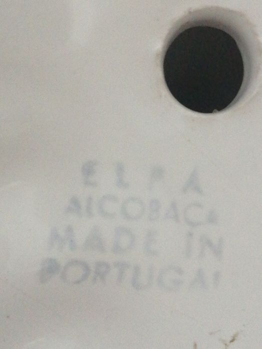 Castiçais de louça
