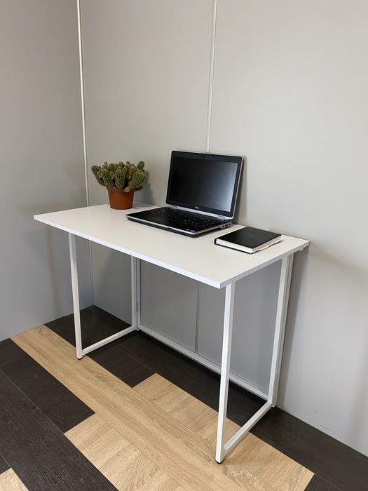 Стіл трансформер Письмовий стіл,розкладний, білий, 80 см різні кольори