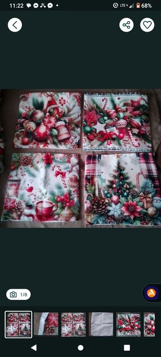 Zestaw poszewek do pokoju 6 sztuk