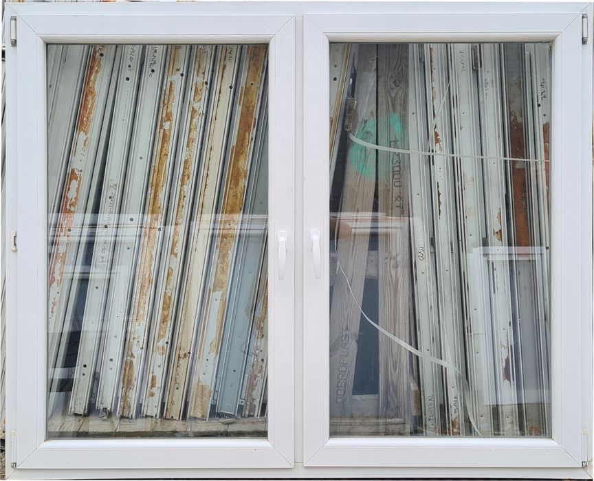 OKNA KacprzaK 174x141 OKNO PCV Używane Plastikowe Białe Lider Okna OLX