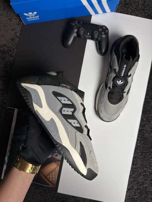Чоловічі кросівки адідас стрітбол Adidas Streetball 2.0 Grey Black Beige [41-45]