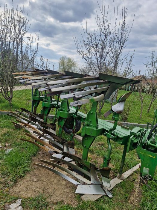 Pług obracalny 4 skibowy ażurowy Gessner