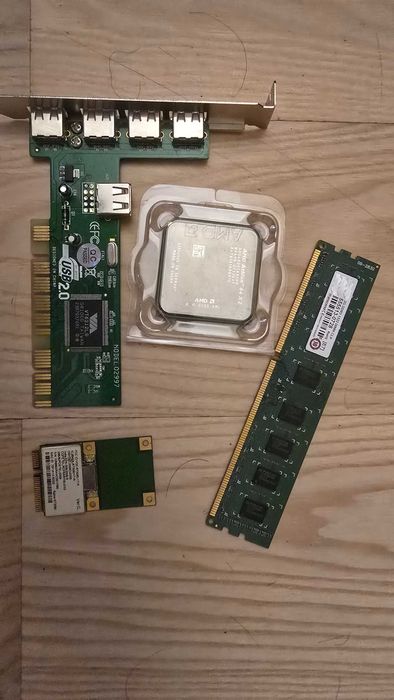 CPu AMD Athlon X2 i różne drobne graty