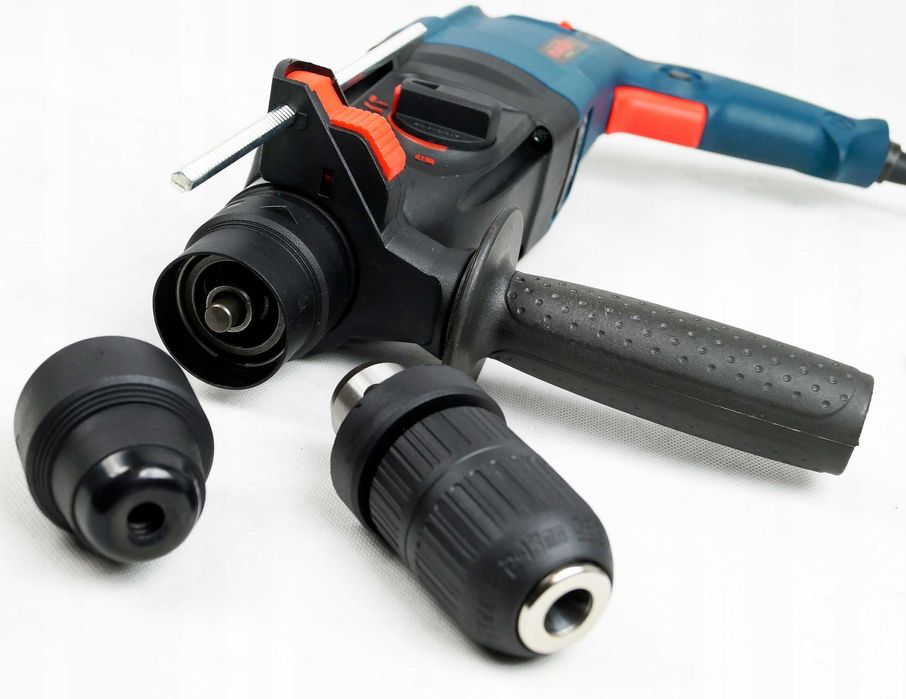 Młotowiertarka wiertarka młot udarowy sds+ mocna zestaw walizka 2600w