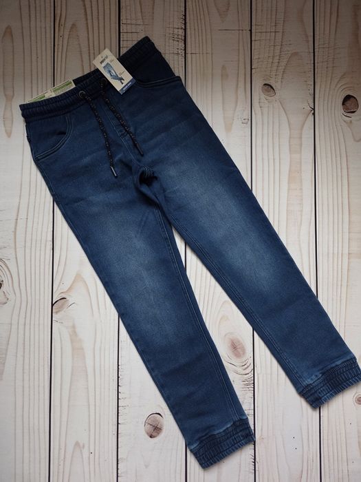 Pepperts 146 р джинси джогери на хлопчика утеплені штани теплі