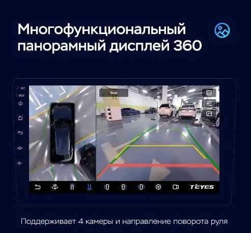 Штатная магнитола Teyes CC3 360° для Kia Sorento 2014-2017 6GB+128GB