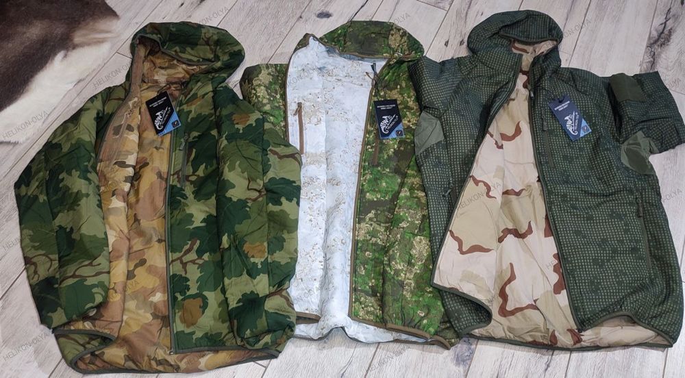 ‼️HELIKON TEX WOLFHOUND REVERSIBLE hoodie куртка 2 колірна двостороння