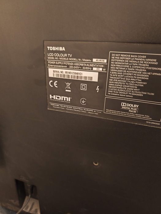 Telewizor Toshiba 40 cali