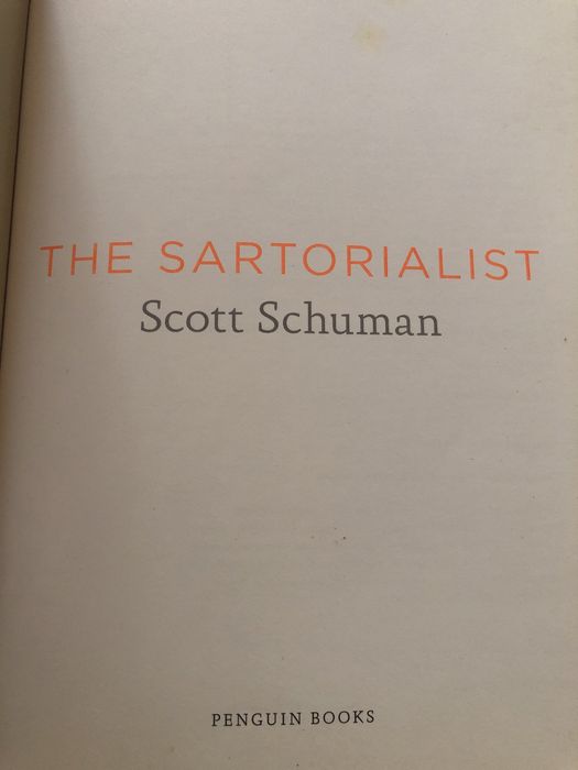 Livro “The Sartorialist” de Scott Schuman