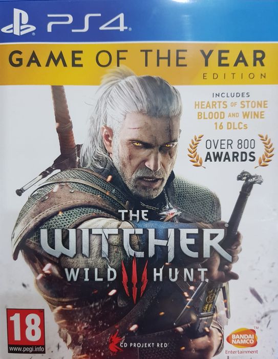 Wiedzmin 3 Dziki gon Edycja Gry Roku PL PS4 Używana