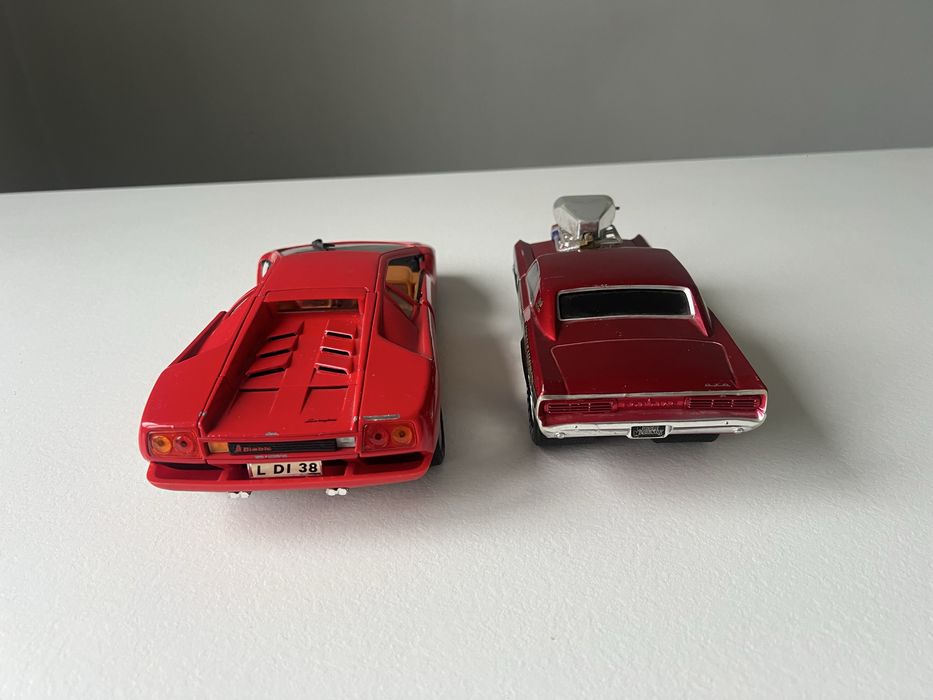 автомодель Lamborghini Diablo 1:18 \Pontiac GTO  Muscle Machines 1966