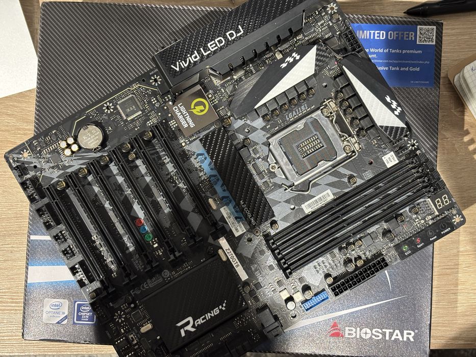 Материнская плата Biostar Racing Z270 GT8. Сокет 1151