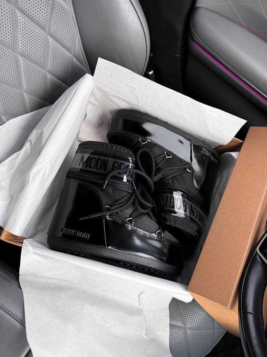 Черевики Moon Boot Full Black premium зимові