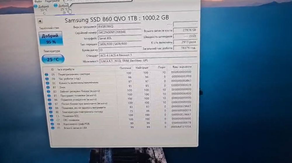 Ssd Samsung 860 QVO 1tb