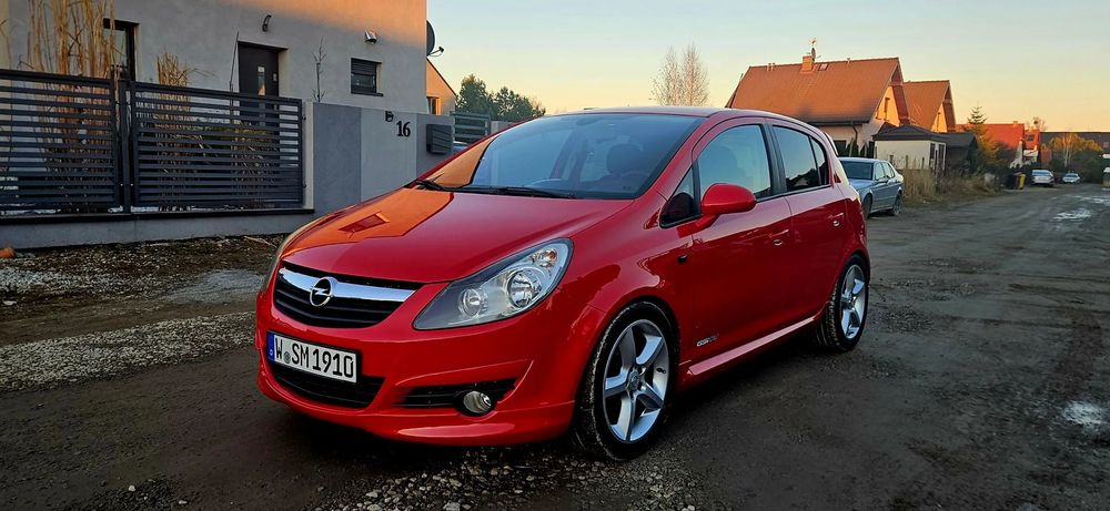 Opel Corsa Opel Corsa GSi 1.6 Turbo 150KM, pakiet Sport, navi, tempomat, 5drzwi