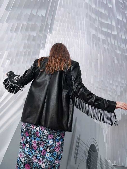 Kurtka marynarka Frędzle Boho !!!