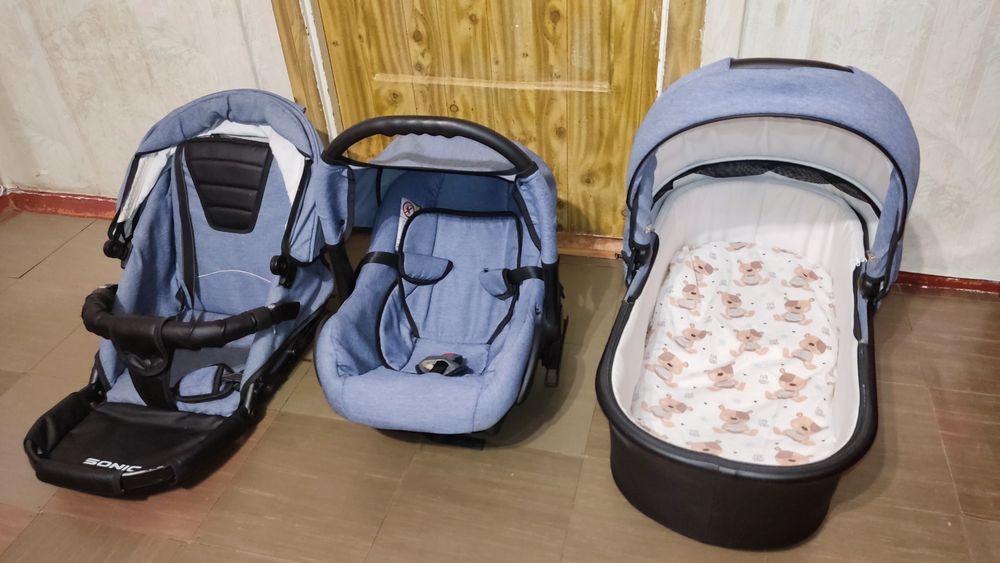 Візок дитячий 3 в 1 Verdi Sonic Plus